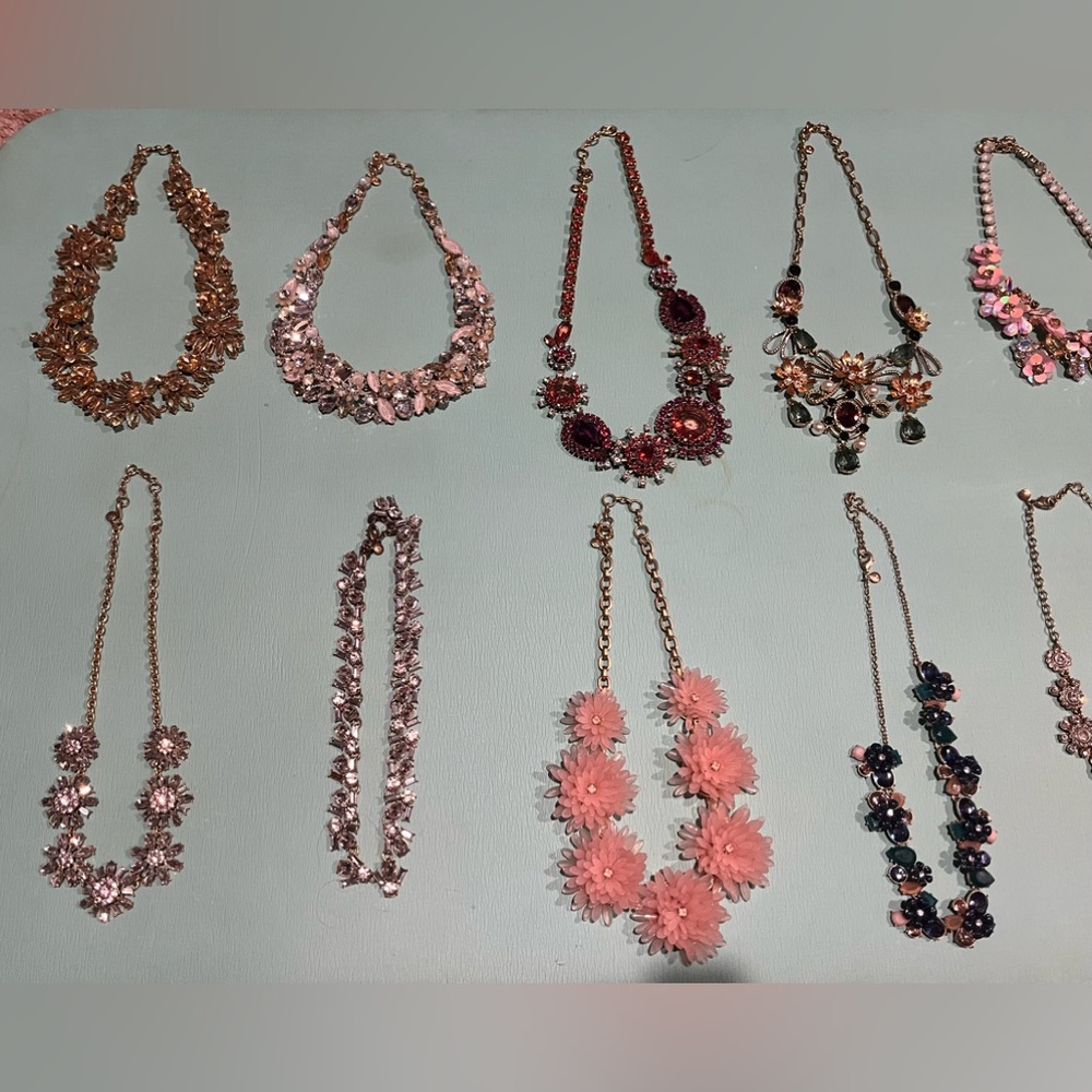 Selling j crew statement necklaces